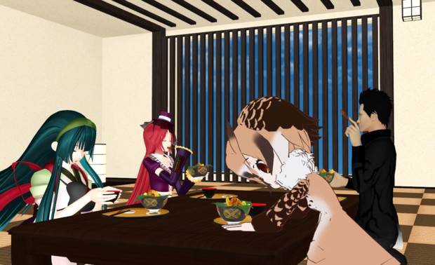 昼食会 交流会 Raksaasa さんのイラスト ニコニコ静画 イラスト