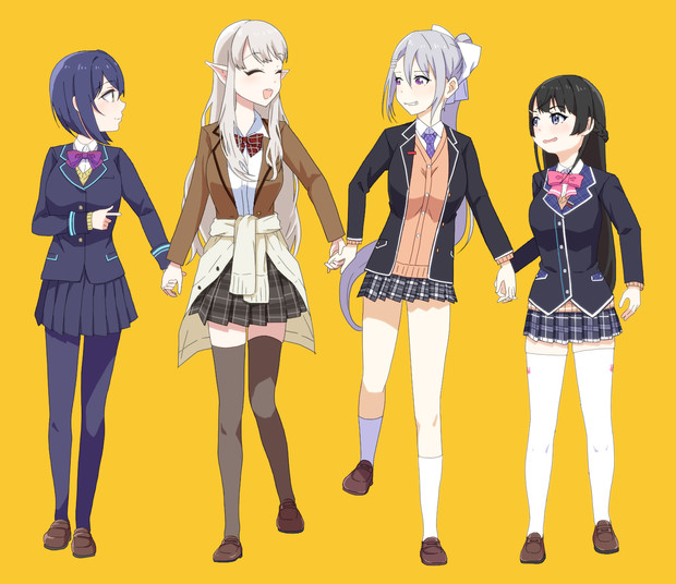 仲良しjk 菖蒲二四 あやめにいよん さんのイラスト ニコニコ静画 イラスト