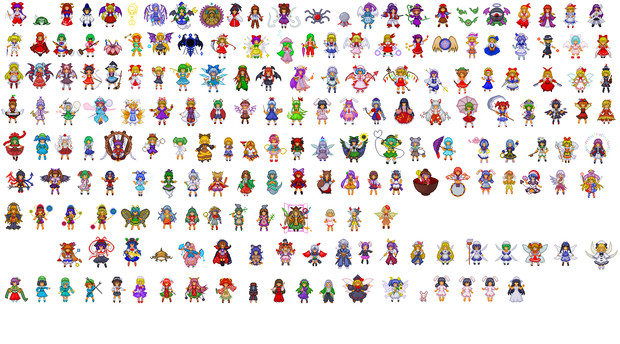 75 キャラ ドット絵 アニメ画像について