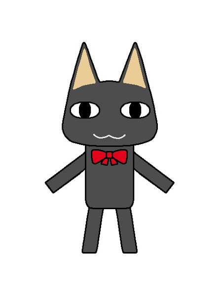 ｸﾛ〔どこでもいっしょ〕 / ﾃﾂﾋﾟｶちゃんねる∞ さんのイラスト