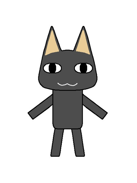 ｸﾛ〔どこでもいっしょ〕 / ﾃﾂﾋﾟｶちゃんねる∞ さんのイラスト