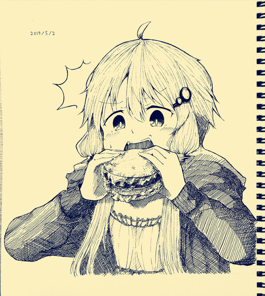 ハンバーガー食べたい 楓 さんのイラスト ニコニコ静画 イラスト