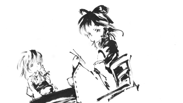 うどん屋にて Ya さんのイラスト ニコニコ静画 イラスト
