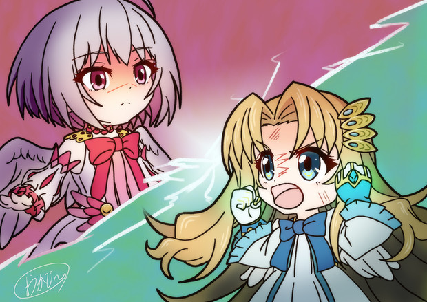 フィーロ Vs フィトリア おかじ さんのイラスト ニコニコ静画 イラスト