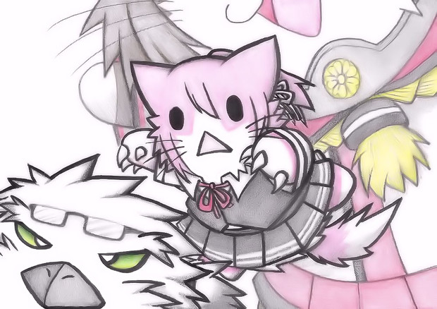 グー提督に飛びかかる不知火猫 パスワード さんのイラスト ニコニコ静画 イラスト