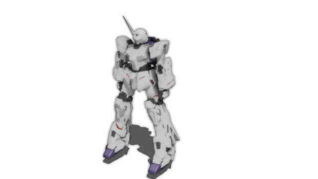 Mmd ユニコーンガンダム 制作中 V2 0 Triple Zeta さんのイラスト ニコニコ静画 イラスト