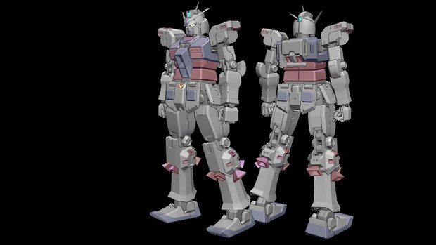 フルアーマーガンダムサンダーボルト版 決戦兵器少女p さんのイラスト ニコニコ静画 イラスト