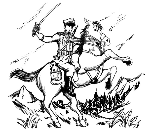 ポーランド軍騎兵 となりのマッキンタイア さんのイラスト ニコニコ静画 イラスト