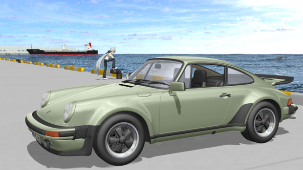 Mmd ９３０ ターボ モデル配布 さんのイラスト ニコニコ静画 イラスト