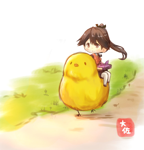 鳳翔さんとひよこ大将 大佐 仮 さんのイラスト ニコニコ静画 イラスト
