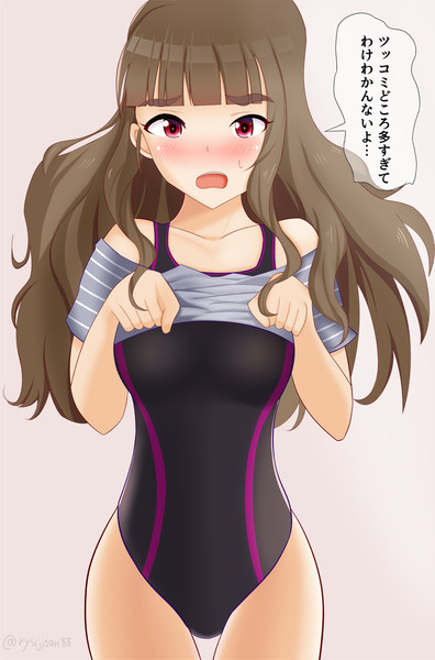 競泳水着奈緒 龍二さん さんのイラスト ニコニコ静画 イラスト