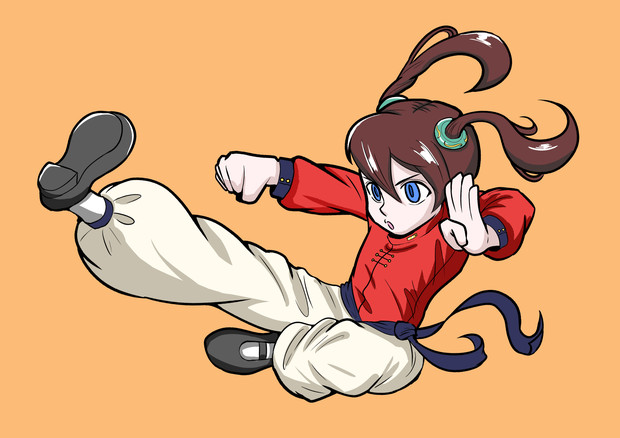 カンフー少女 トンボ さんのイラスト ニコニコ静画 イラスト