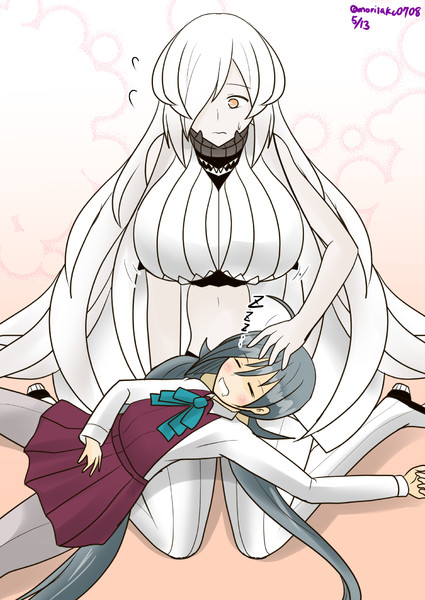 身動きが取れない戦艦仏棲姫 Morita さんのイラスト ニコニコ静画 イラスト