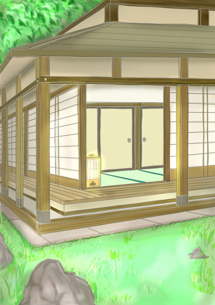 別荘 背景 Tarou さんのイラスト ニコニコ静画 イラスト