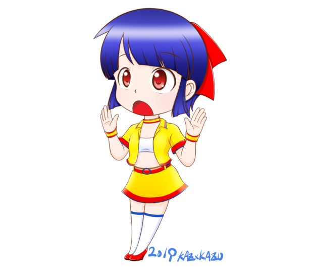 陽詩茉莉 デフォルメ練習 アクイ Kazxkazu さんのイラスト ニコニコ静画 イラスト