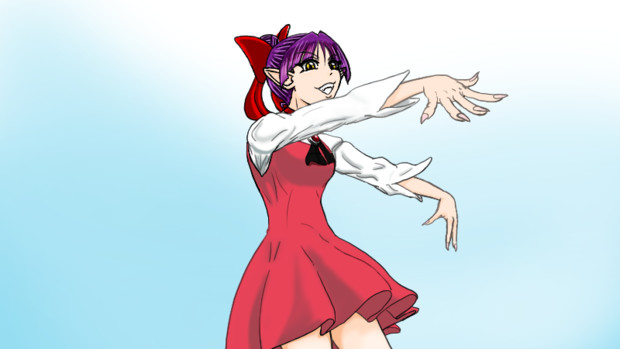 ねこ娘xfright Song フランキーパート 虎顎 コガク さんのイラスト ニコニコ静画 イラスト