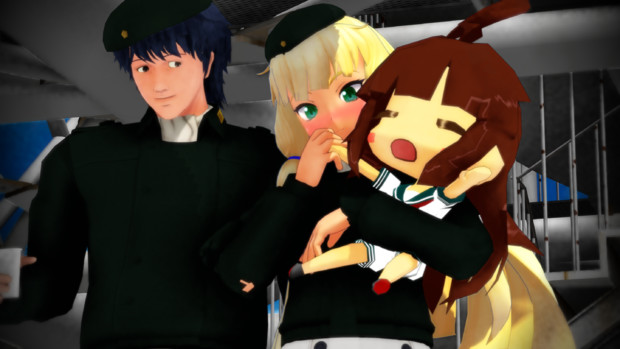 MMD艦これ静画 イゼロン鎮守府 part-3 脱出ポッドの忘れ物。