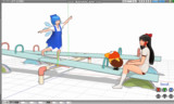 シーソー【MMDモデル配布】