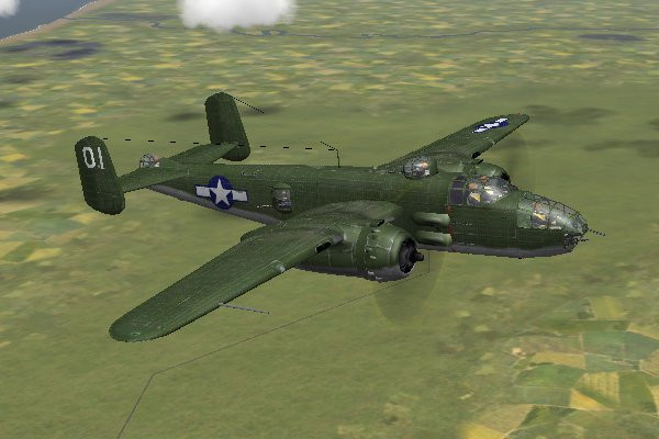 ☆1940年代＊アメリカ軍＊B25ミッチェル爆撃機