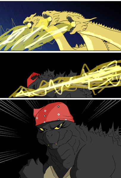 モスラのように舞い メガギラスのようにブスリ ーニョ 威ぶき さんのイラスト ニコニコ静画 イラスト