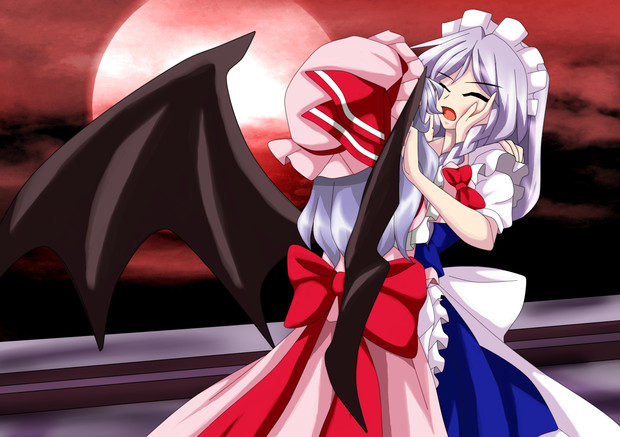 バンパイアキスver3 ディアスカーレット さんのイラスト ニコニコ静画 イラスト