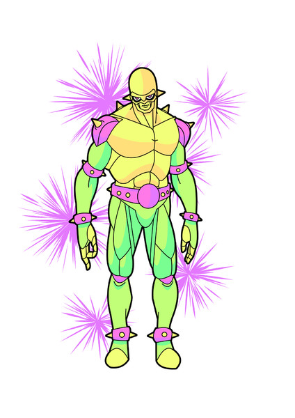 オリジナルスタンド スパイクマン ハルキ さんのイラスト ニコニコ静画 イラスト
