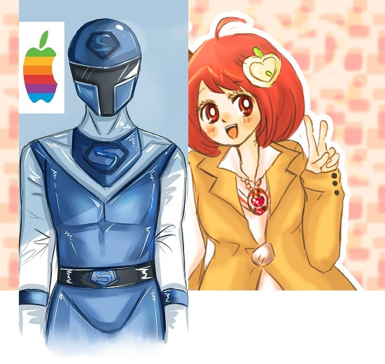 ブルーマスク 七瀬晃 とりんこ ニコニコ静画 イラスト