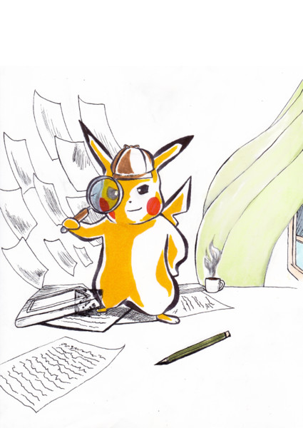 もどき 名探偵ピカチュウ だだ丸 新食感もちふわ さんのイラスト ニコニコ静画 イラスト