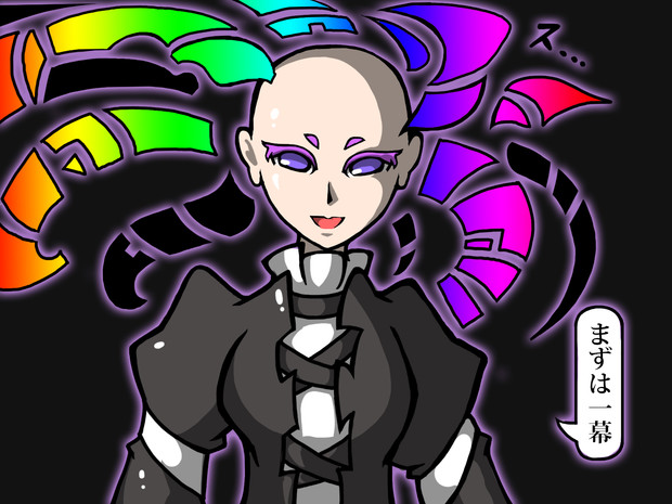 剃髪している聖白蓮がかつらを外したところ 魔王エドワン さんのイラスト ニコニコ静画 イラスト