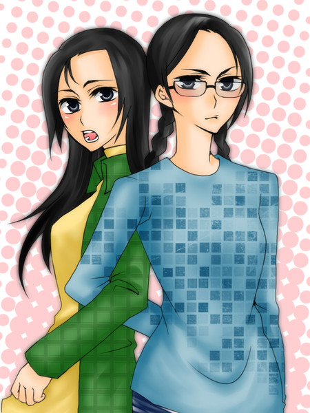栞と紙魚子 戒吏 さんのイラスト ニコニコ静画 イラスト