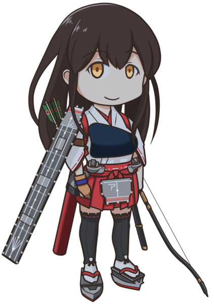 デフォルメ赤城改二戊 トマソン さんのイラスト ニコニコ静画 イラスト