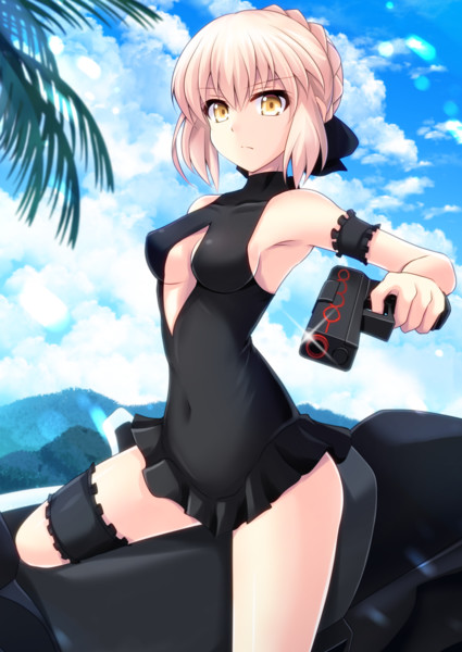 FGO アビゲイル アルトリア オルタ　水着 FGO』水着メイド、アルトリア・ペンドラゴン［オルタ］が