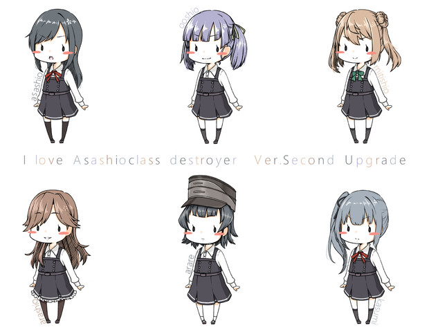 朝潮型マトメターノ Ver改二 たまき さんのイラスト ニコニコ静画 イラスト