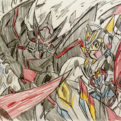 もしもディバインウェポンと一体化した立花響がグリッドマンになったら イナごと さんのイラスト ニコニコ静画 イラスト