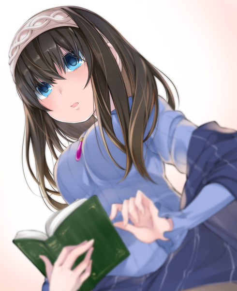 膝枕してくれる文香さん 坂本ミッシェル さんのイラスト ニコニコ静画 イラスト