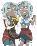 モスラとバトラ Moth さんのイラスト ニコニコ静画 イラスト