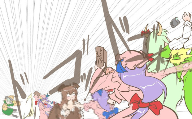 本日のパッチェさん その他大勢 問1068 文字無し版 ミャーモン さんのイラスト ニコニコ静画 イラスト