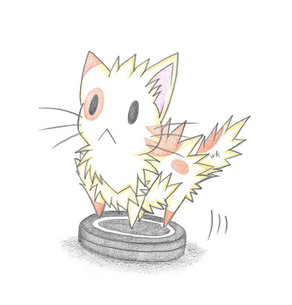 自動掃除機に乗るにゃんこ わにねこwithくまこ さんのイラスト ニコニコ静画 イラスト