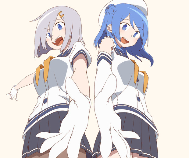浦風と浜風 あやかぜ さんのイラスト ニコニコ静画 イラスト