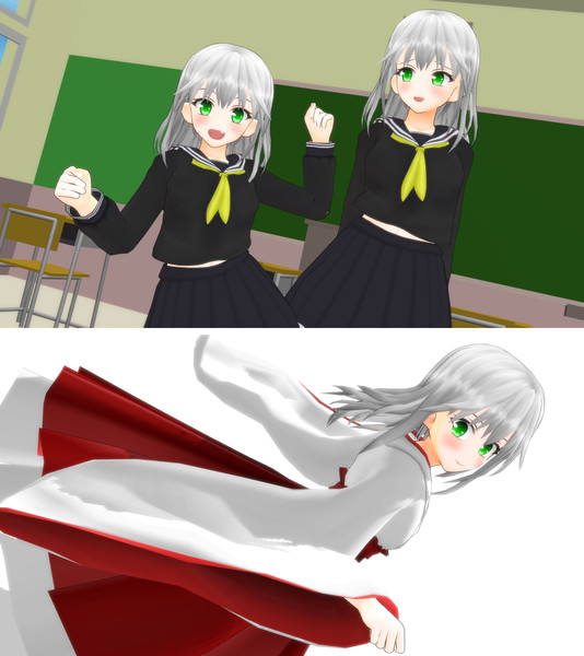 Mmdオリキャラ Plata Ver1 50 モデル配布 たけ さんのイラスト ニコニコ静画 イラスト