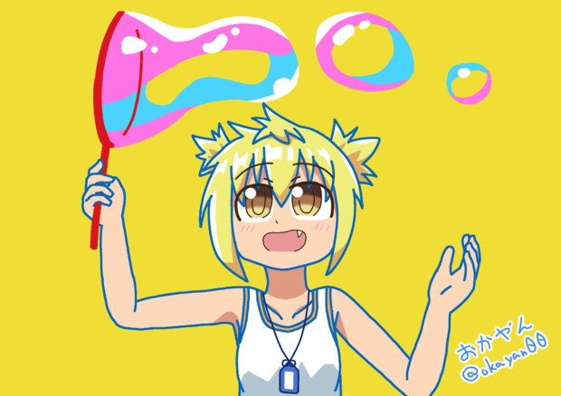 夏遊びハナビさん 瓜房おかやん さんのイラスト ニコニコ静画 イラスト