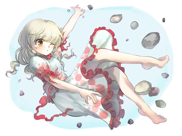 賽の河原のアイドル 戎瓔花ちゃん はすばな みれ さんのイラスト ニコニコ静画 イラスト