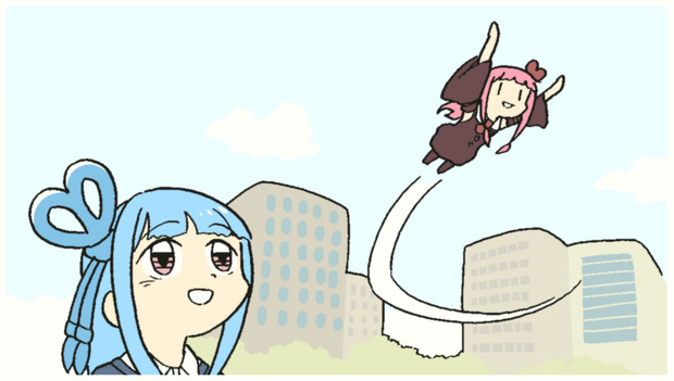 茜に感謝する葵 にょほほん村 さんのイラスト ニコニコ静画 イラスト