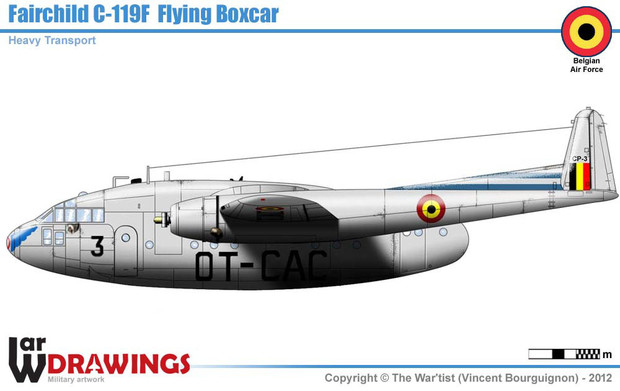 フェアチャイルド　C-119　フライングボックスカー