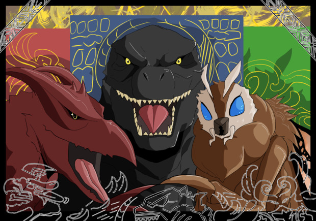 King Of Monsters 威ぶき さんのイラスト ニコニコ静画 イラスト