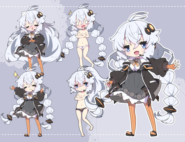あかりちゃん立ち絵素材 みるくぱんだ お仕事期日要相談 さんのイラスト ニコニコ静画 イラスト