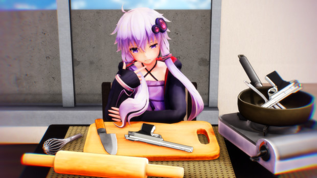 銃をコッキングするという言葉の意味が分からなかったのでニュアンスが近いクッキングしてみたゆかりん ごまみそずい さんのイラスト ニコニコ静画 イラスト
