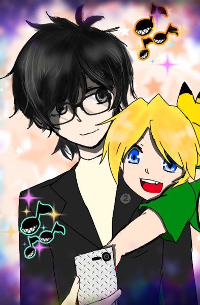 スマブラsp ジョーカーとこどもリンク ギロチン さんのイラスト ニコニコ静画 イラスト