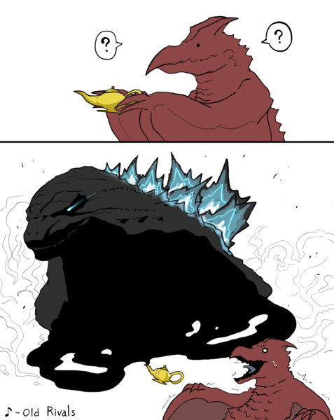 ランプの怪獣王 威ぶき さんのイラスト ニコニコ静画 イラスト