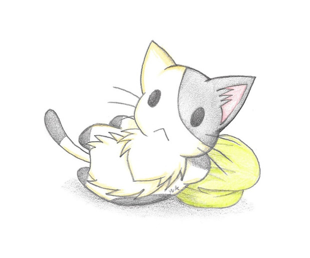 くつろぐにゃんこ わにねこwithくまこ さんのイラスト ニコニコ静画 イラスト